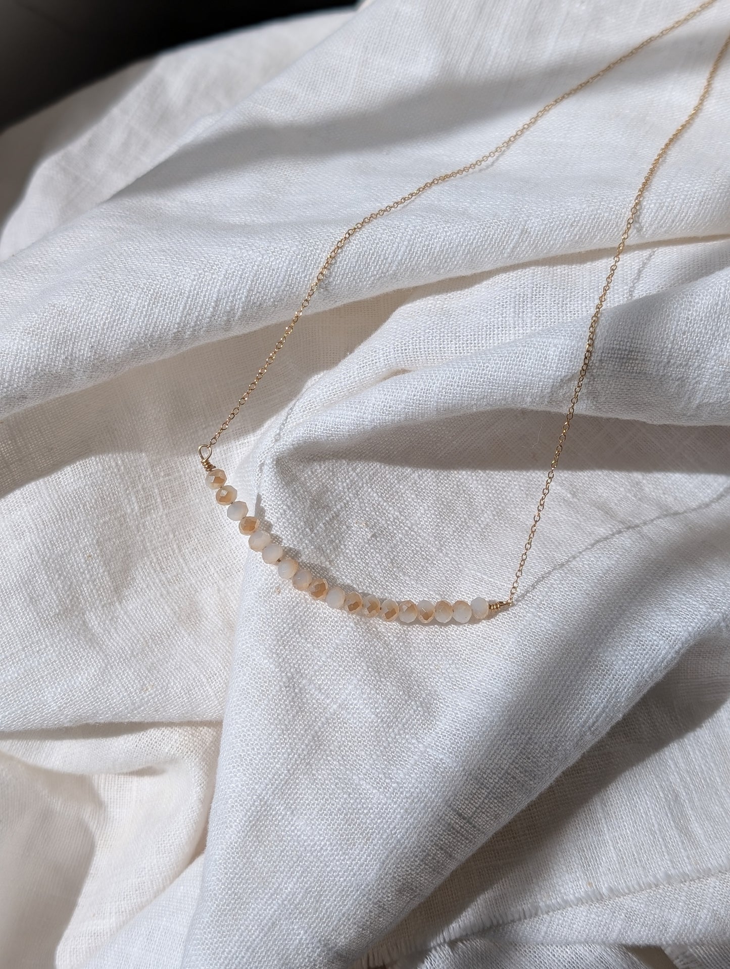 Crystal Bar Necklaces