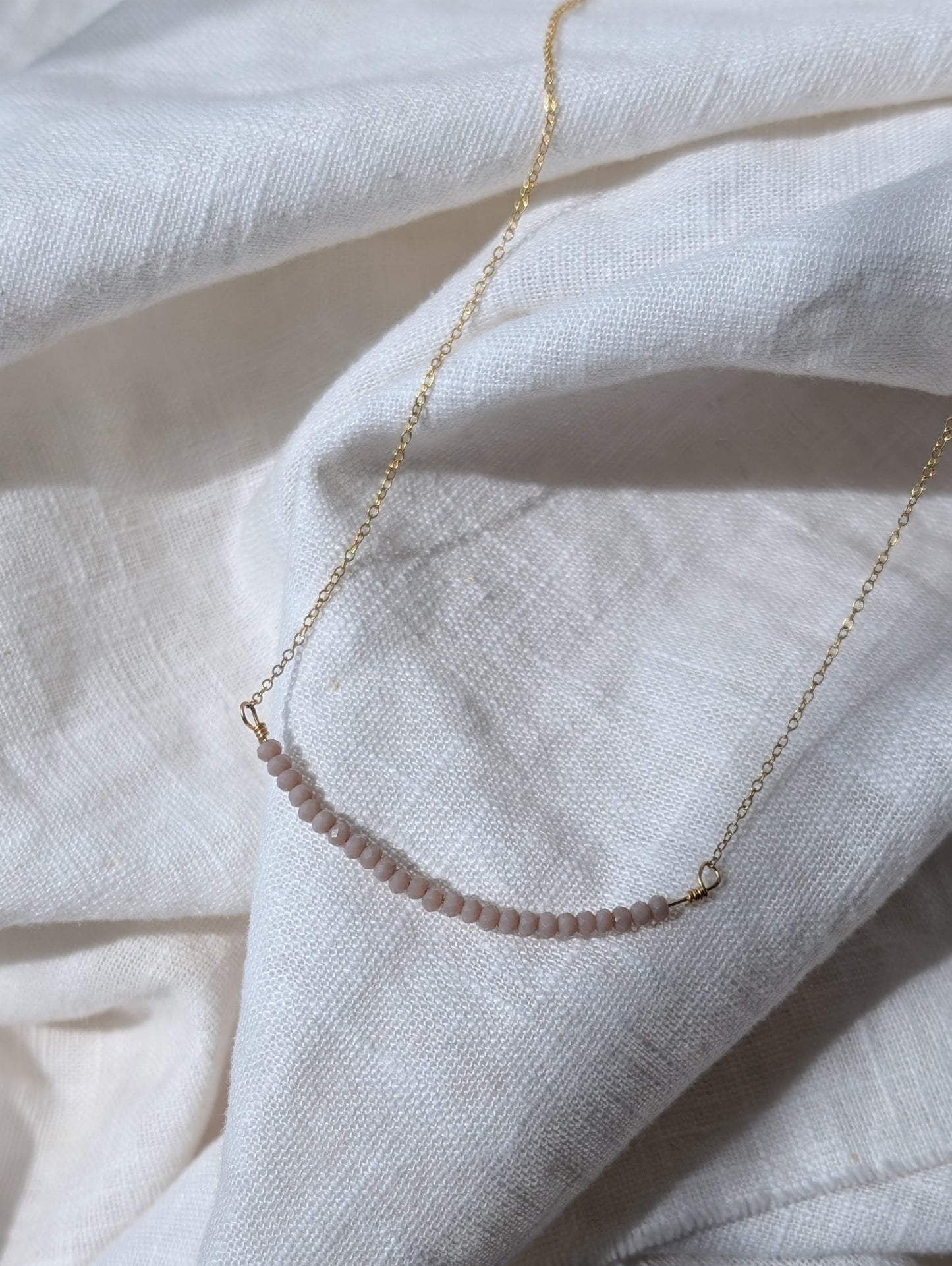 Crystal Bar Necklaces