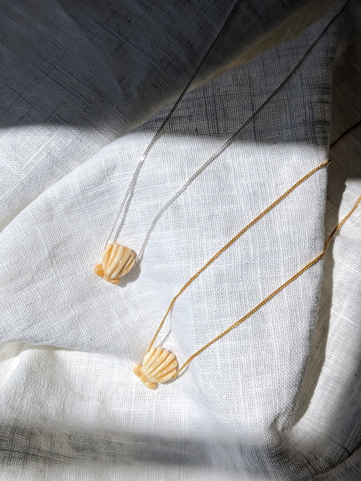 Cute as a Clam Shell Necklace