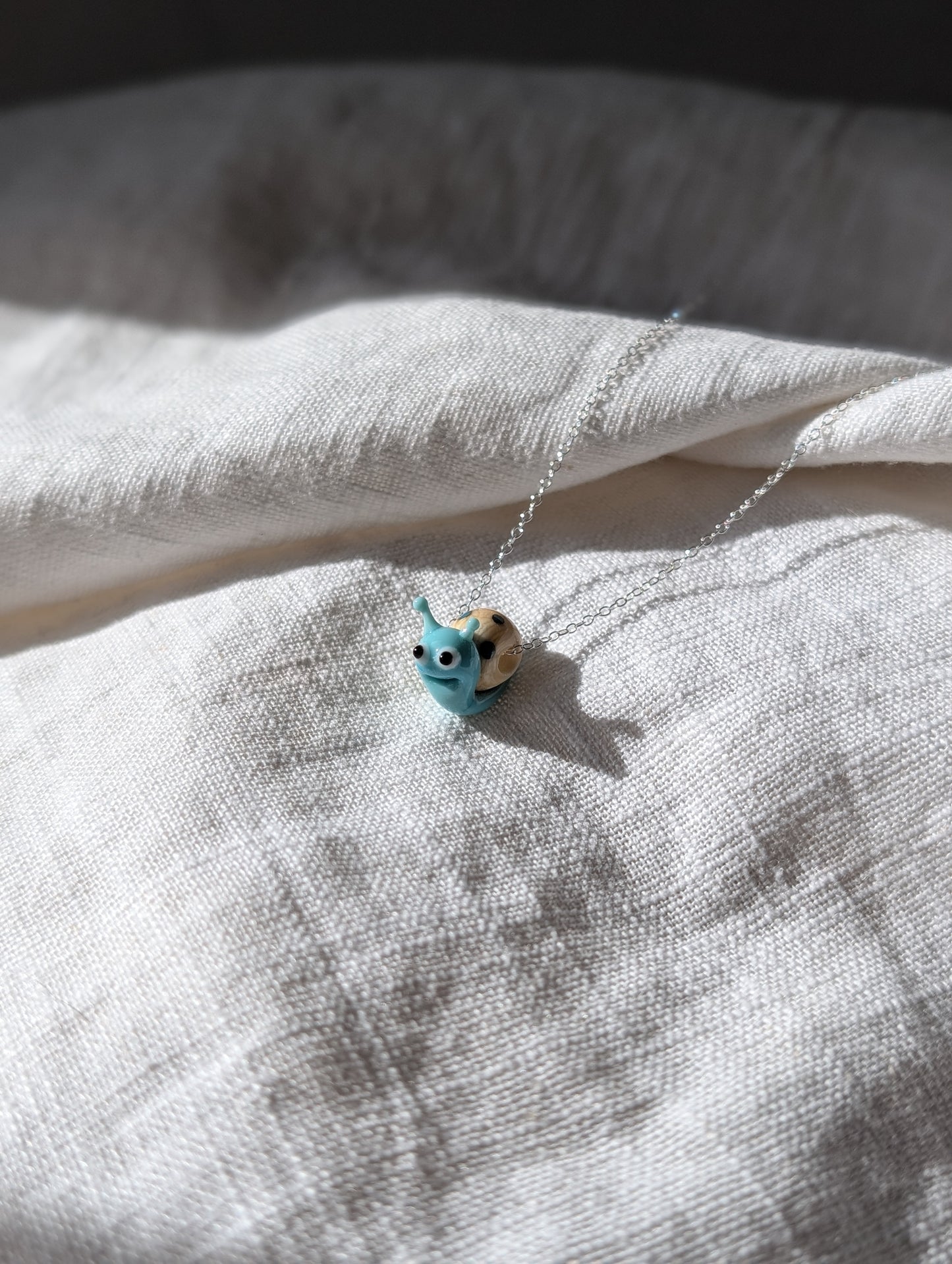Silly Snail Murano Glass necklace