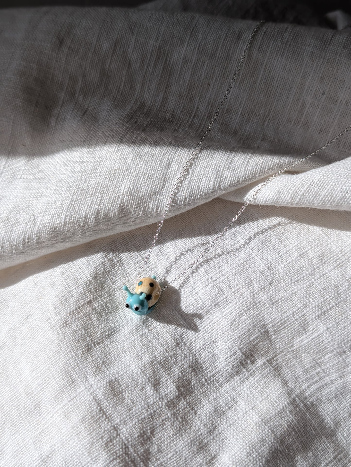 Silly Snail Murano Glass necklace
