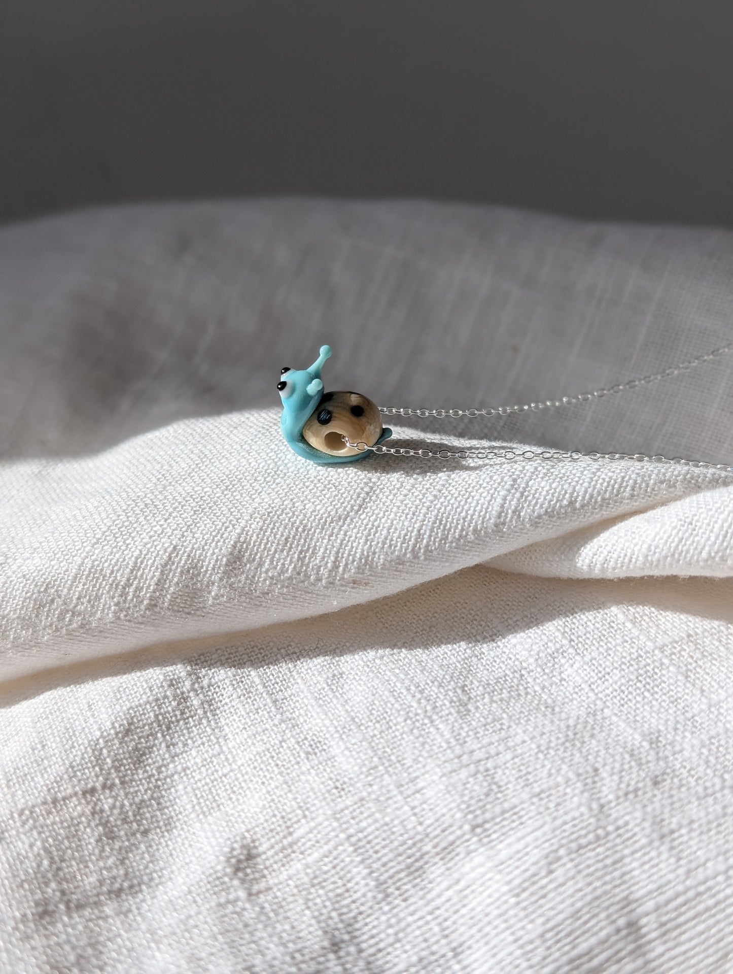 Silly Snail Murano Glass necklace