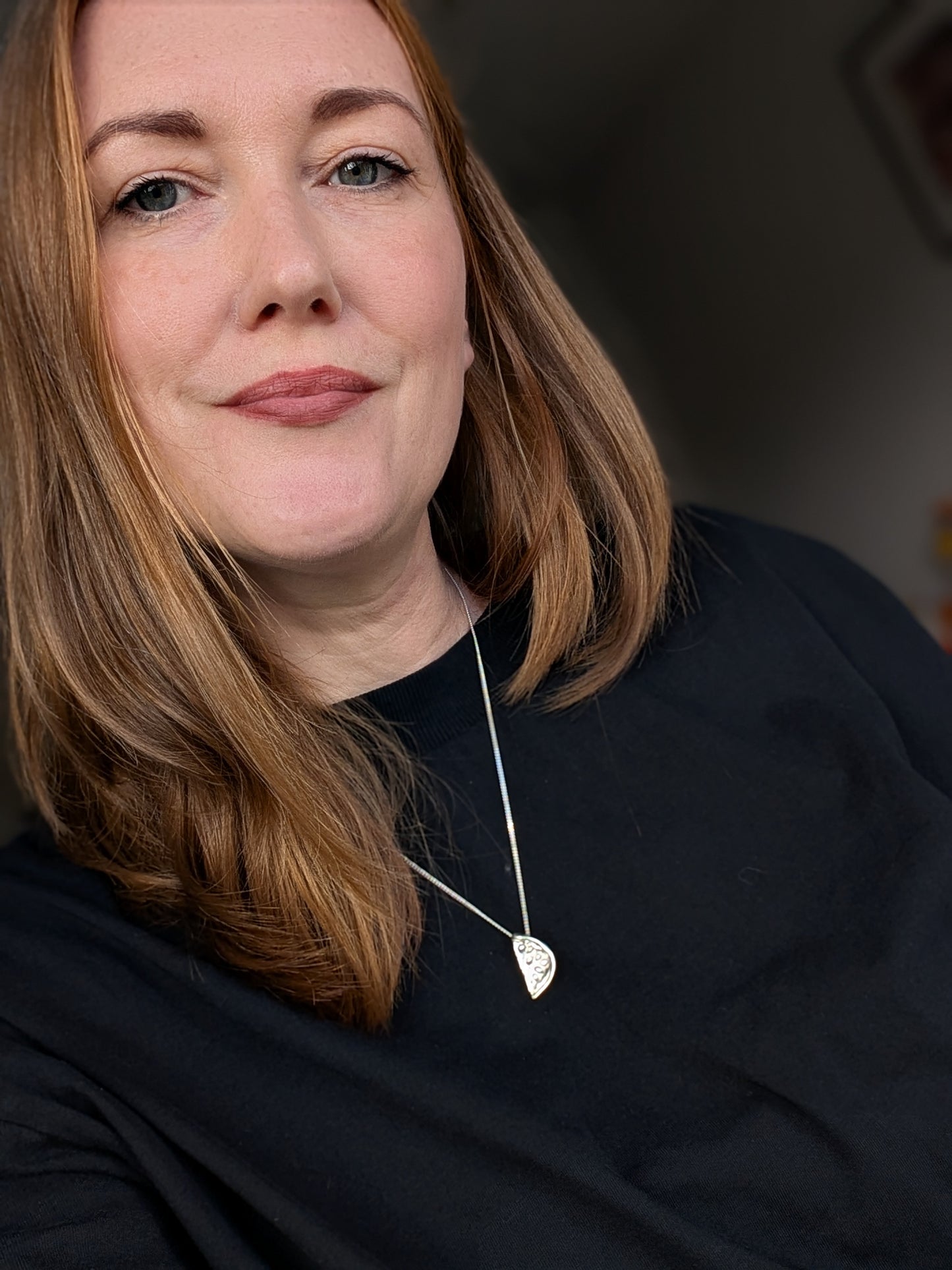 Watermelon Sisters Handmade Silver Pendant Necklace