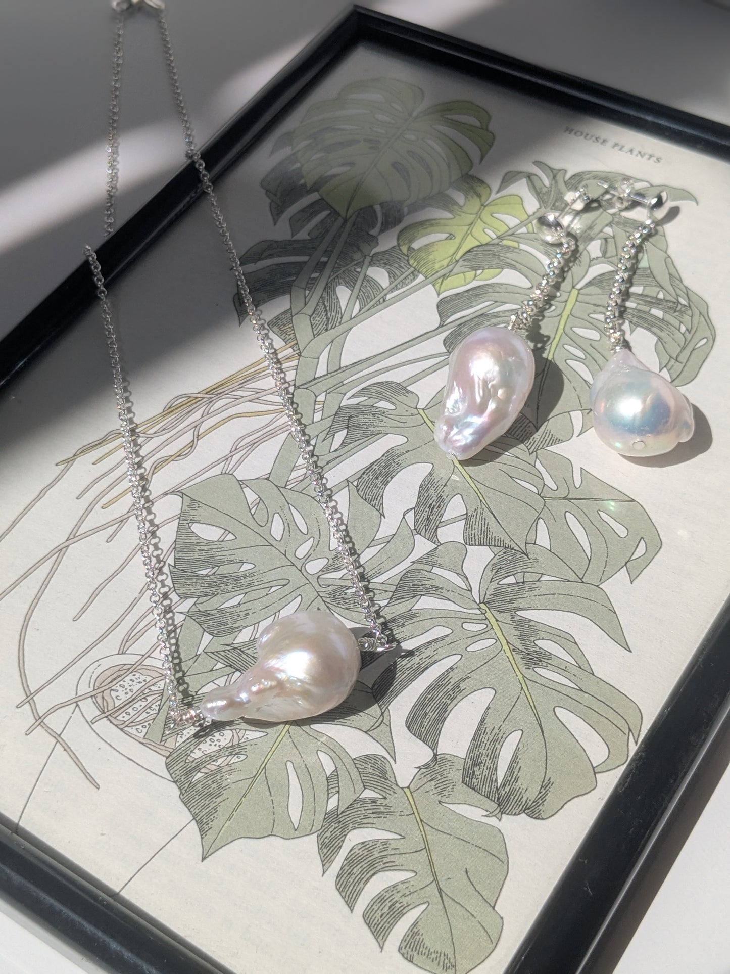 Eilidh fireball pearl necklace