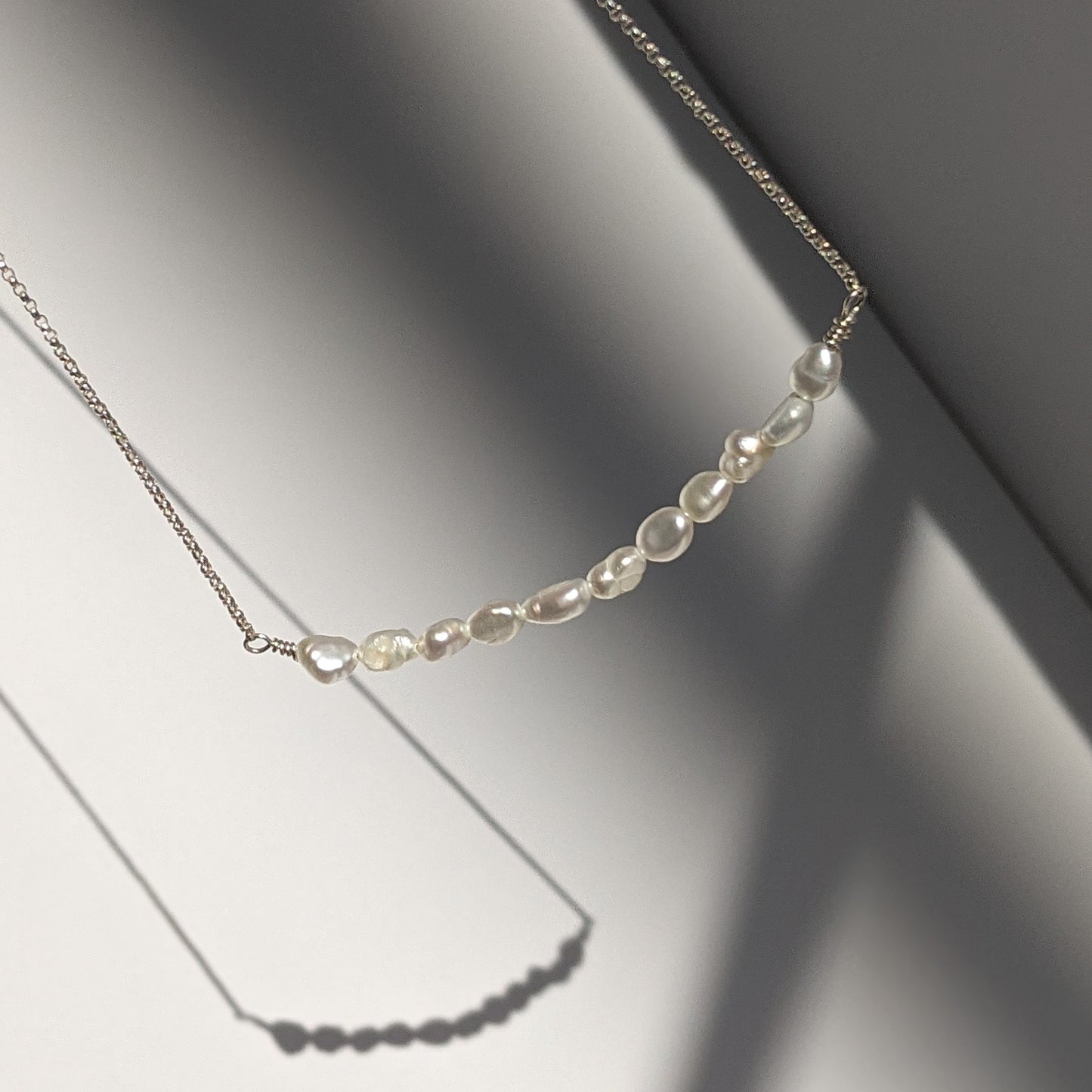 Delicate Seed Pearl Necklace
