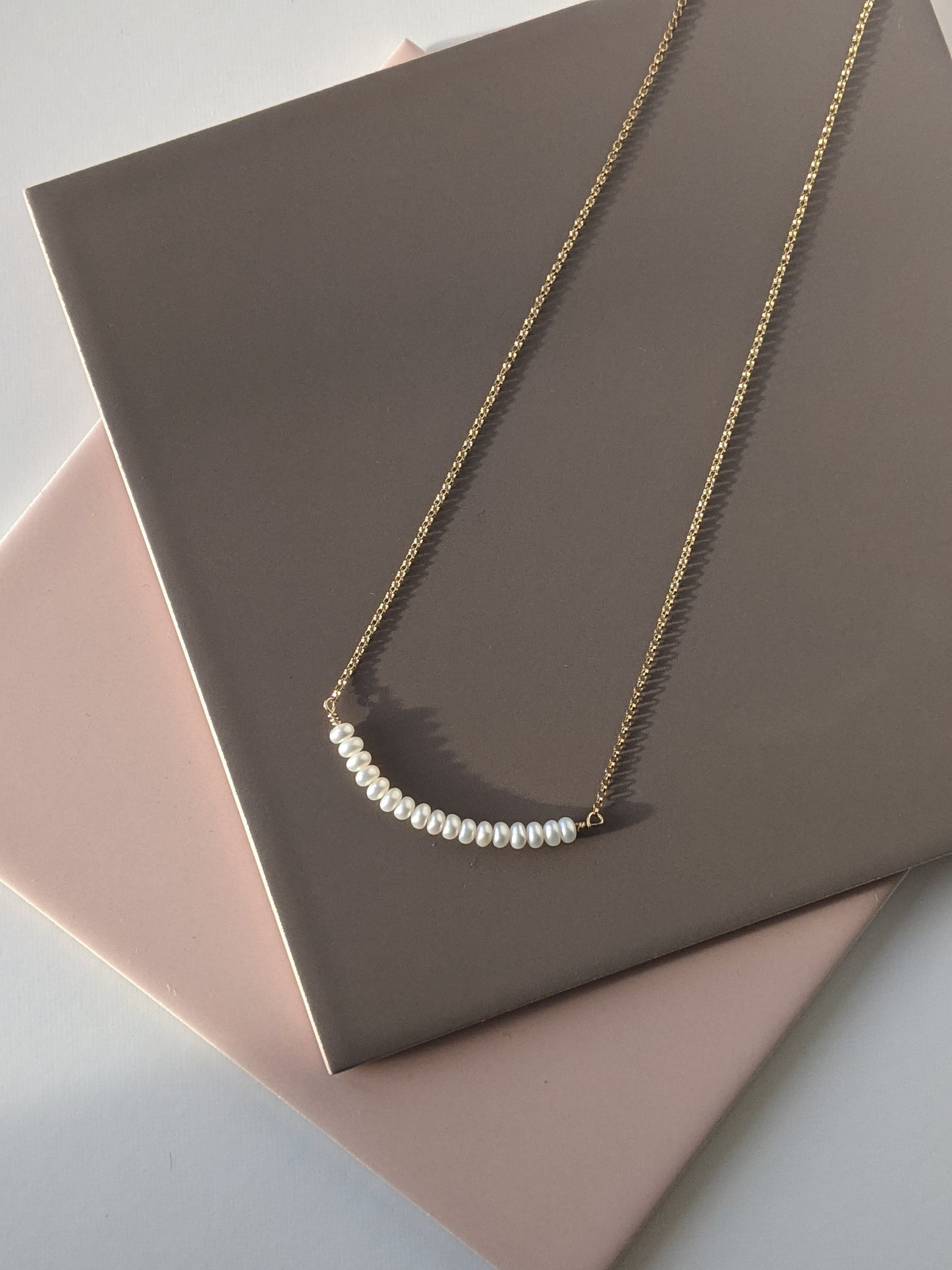 Delicate Seed Pearl Necklace