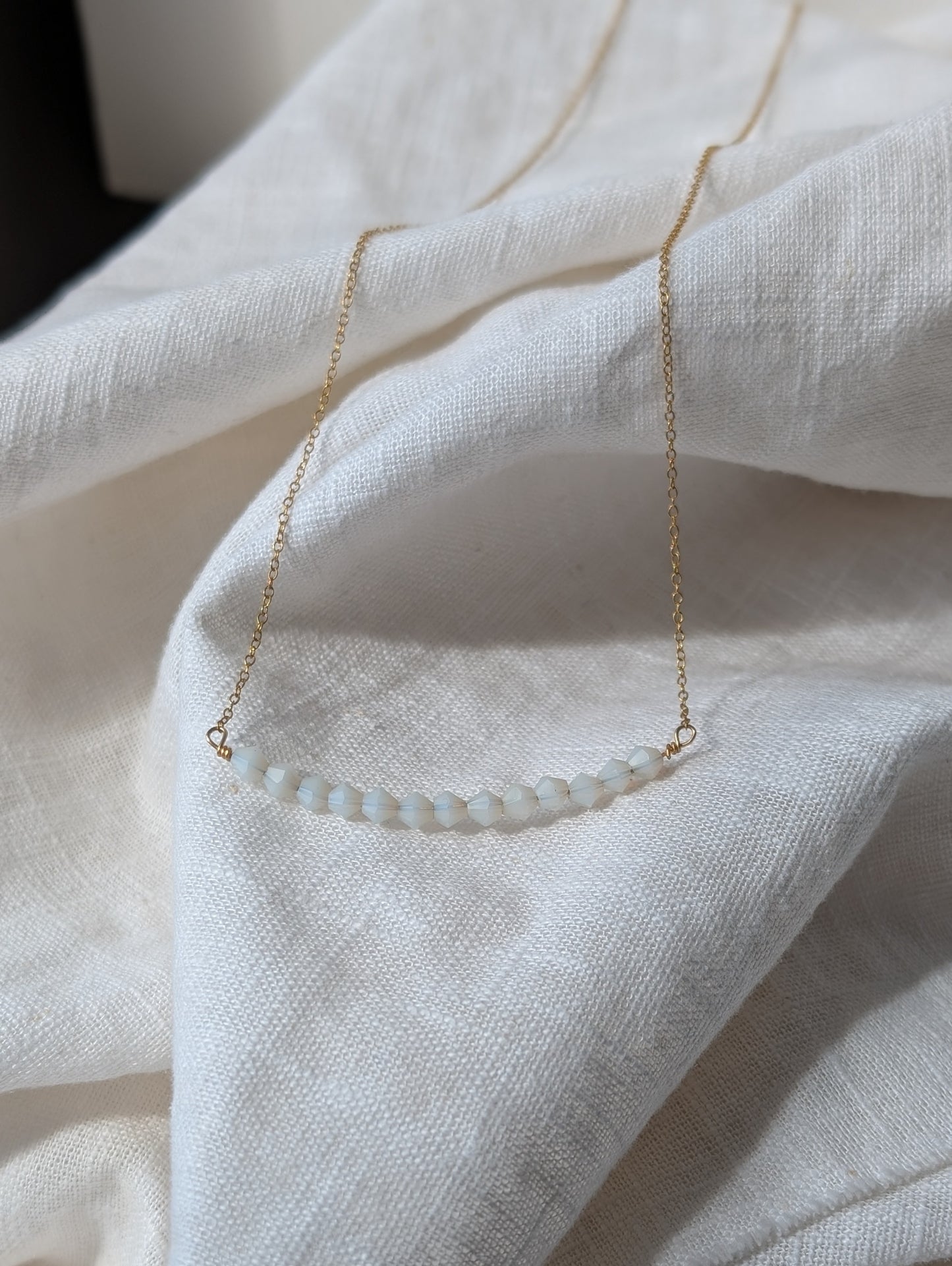Crystal Bar Necklaces