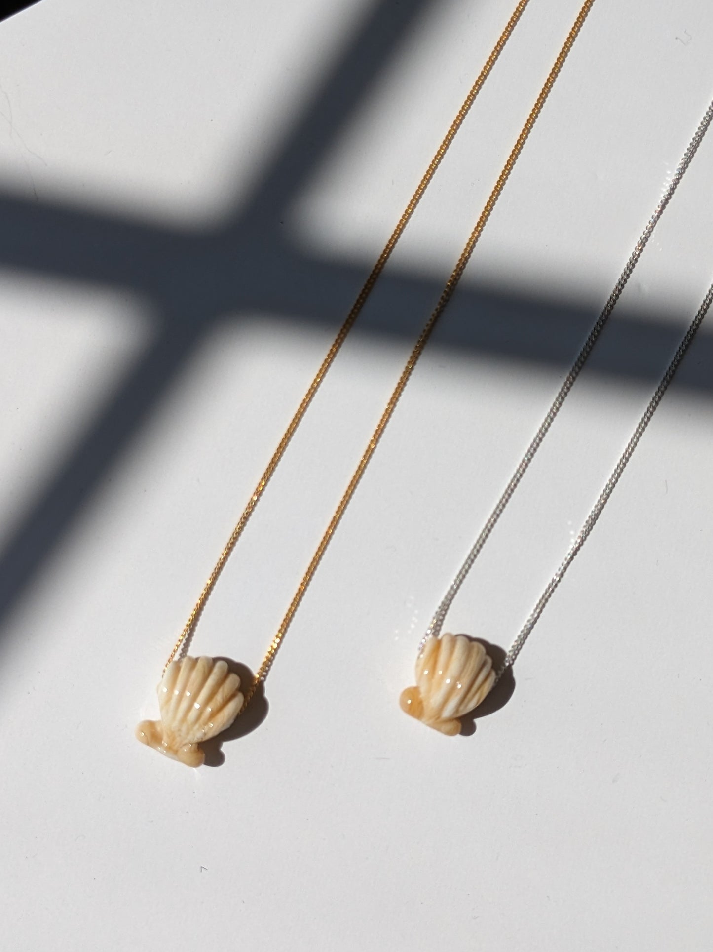 Cute as a Clam Shell Necklace