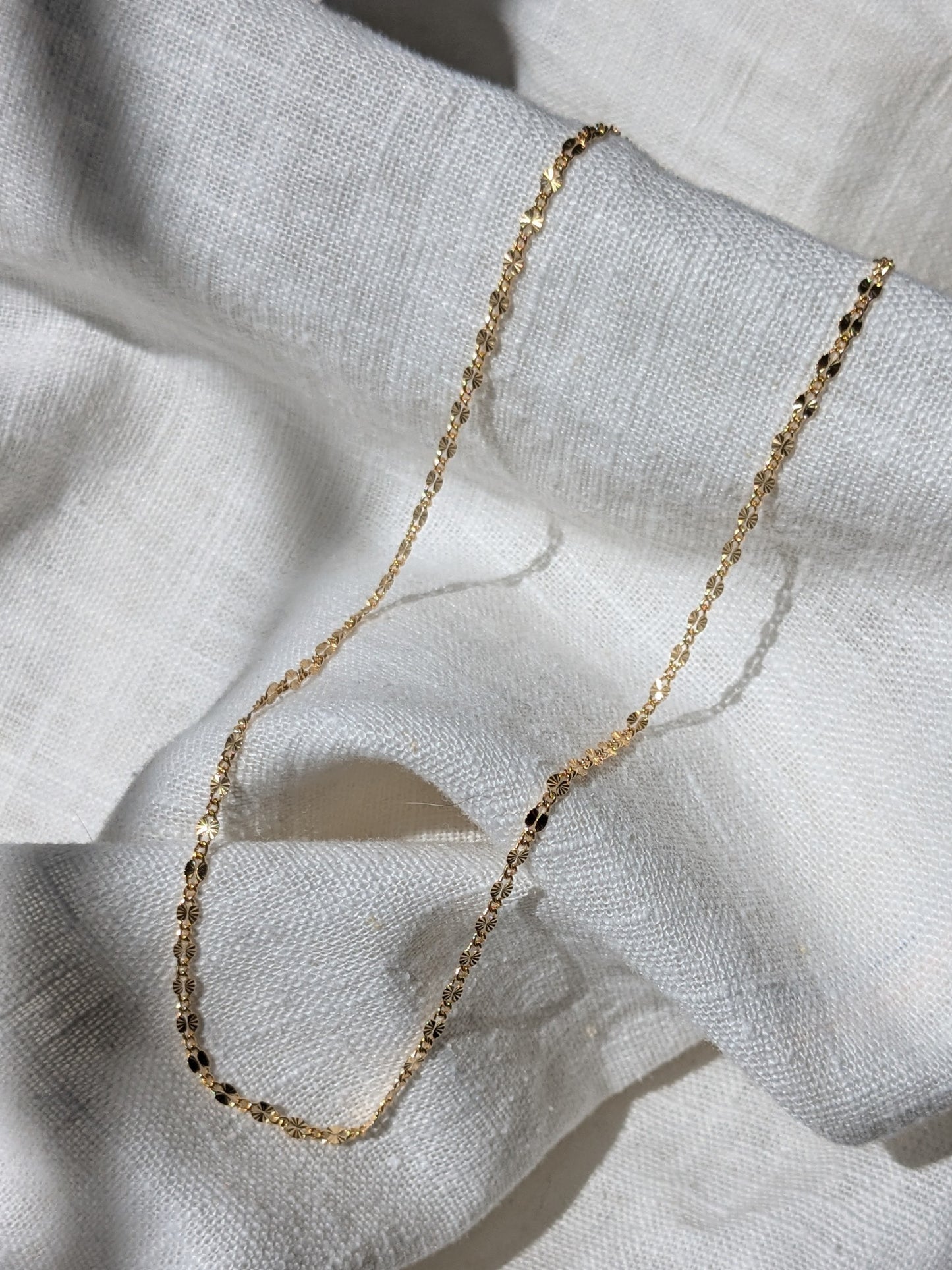 Eliana Sunburst Chain necklace