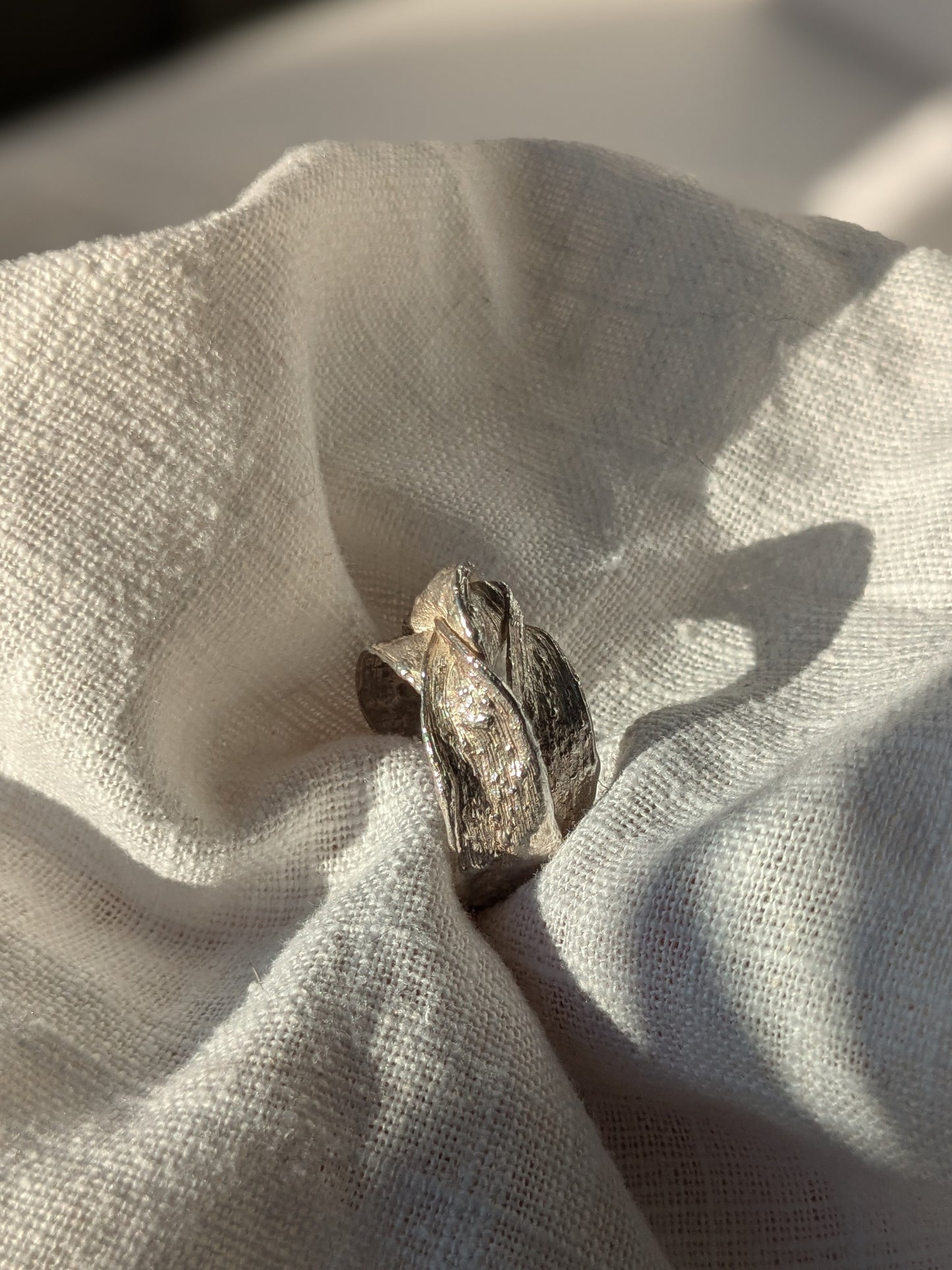 Beautiful Knot Silver Ring - Mitsuro Hikime