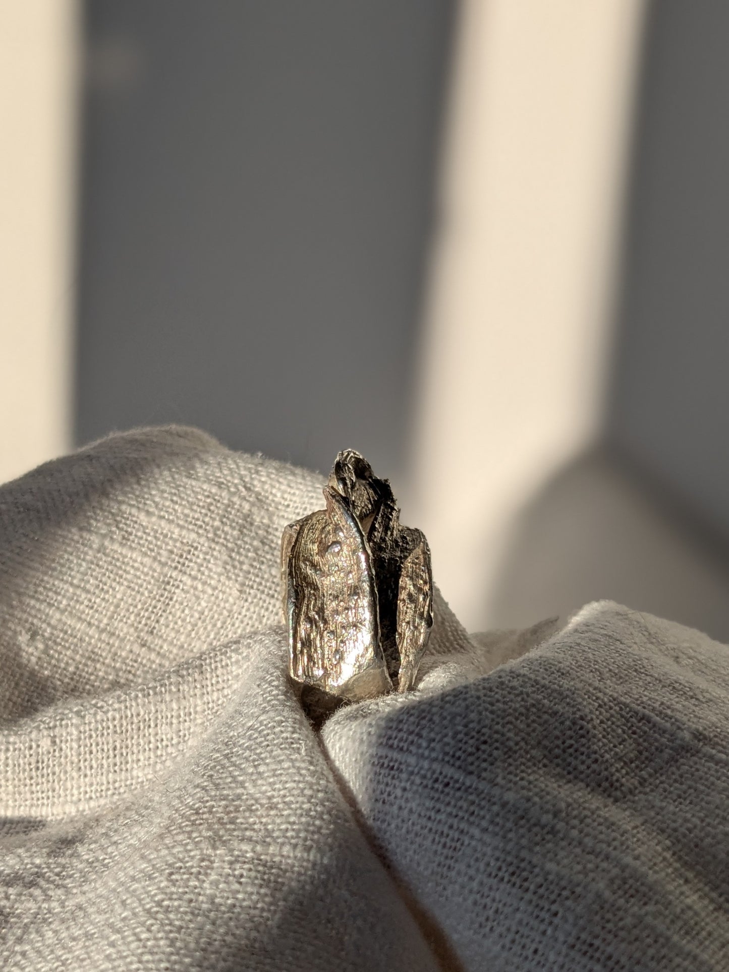 Beautiful Knot Silver Ring - Mitsuro Hikime