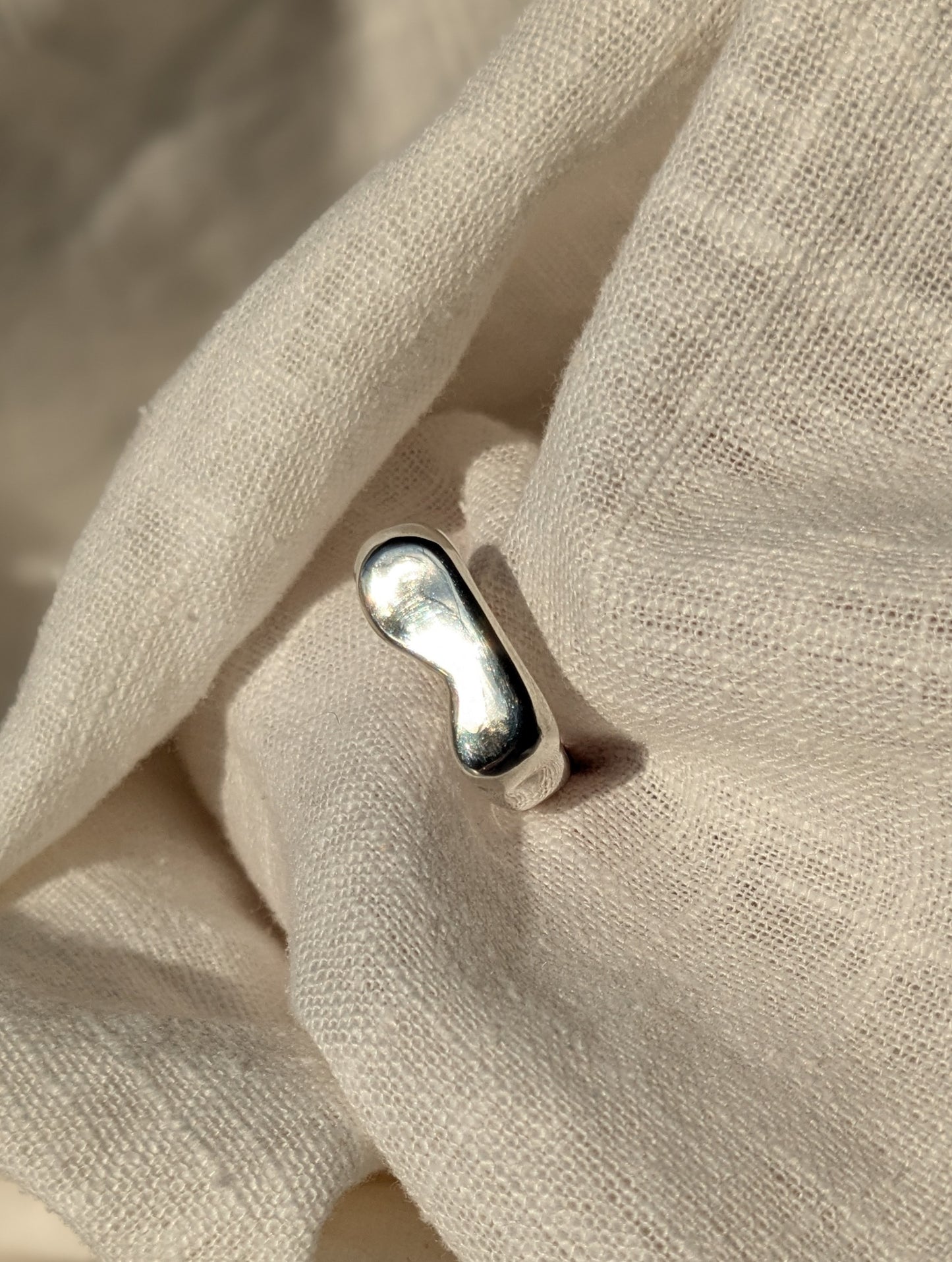 Vague Slieve Signet Ring - Silver