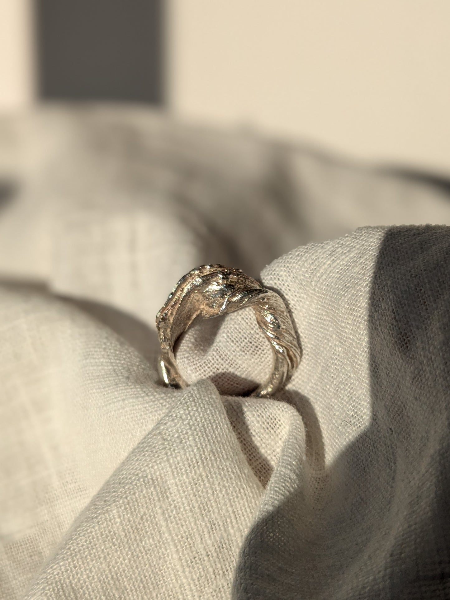 Chunky Helix - Mitsuro Hikime Silver Ring