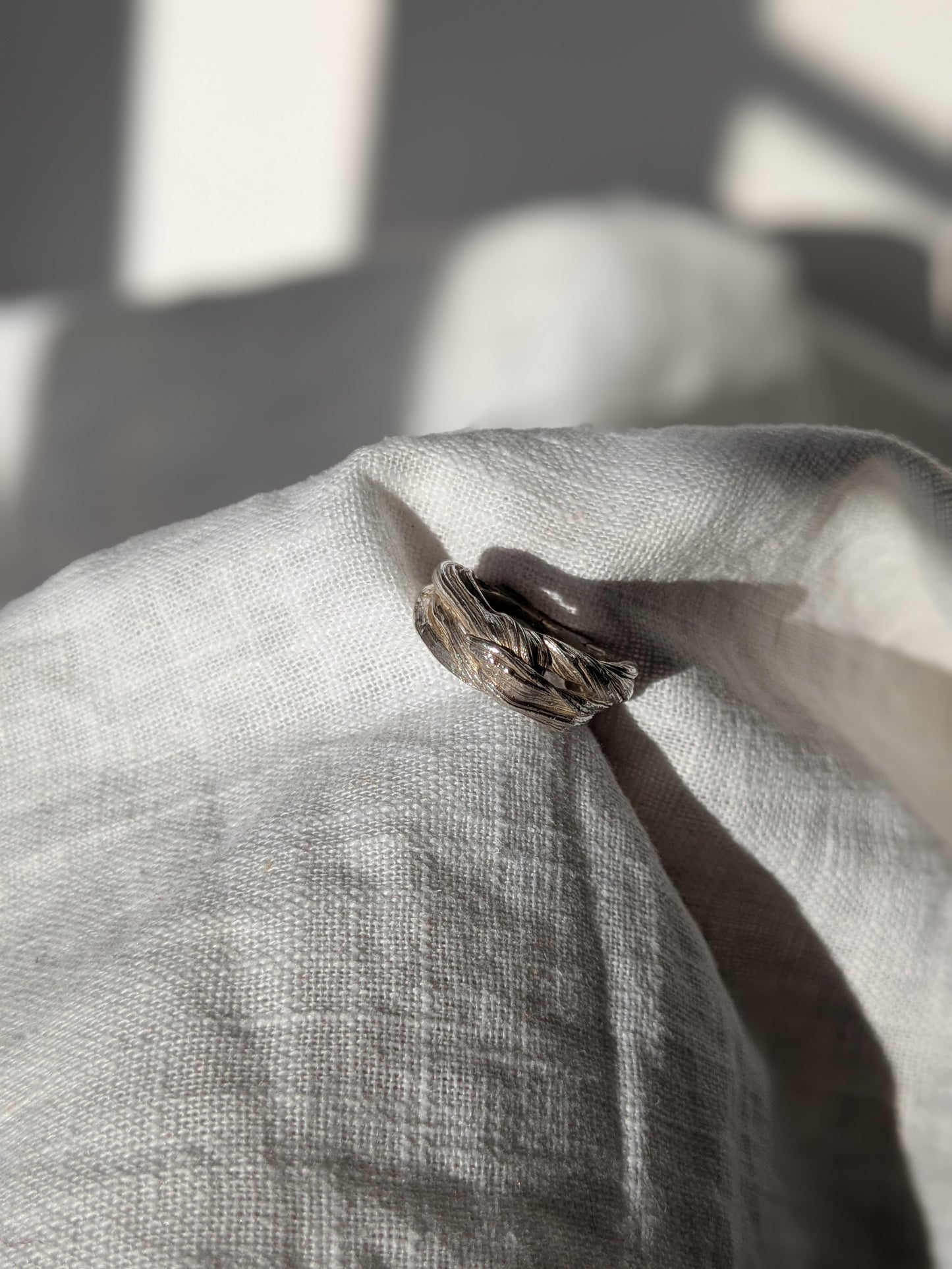 Pretty Knot Silver Ring - Mitsuro Hikime