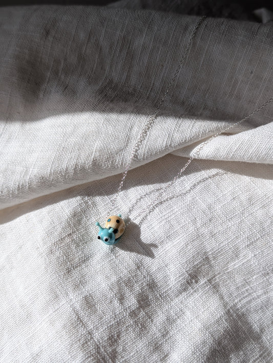 Silly Snail Murano Glass necklace