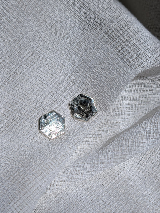 Causeway Coastal Silver Stud Earrings