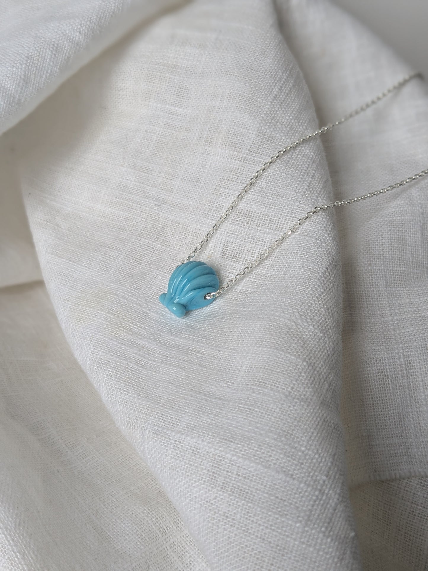 Cute as a Clam Shell Necklace