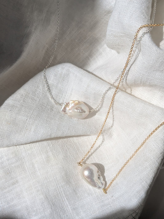 Eilidh fireball pearl necklace