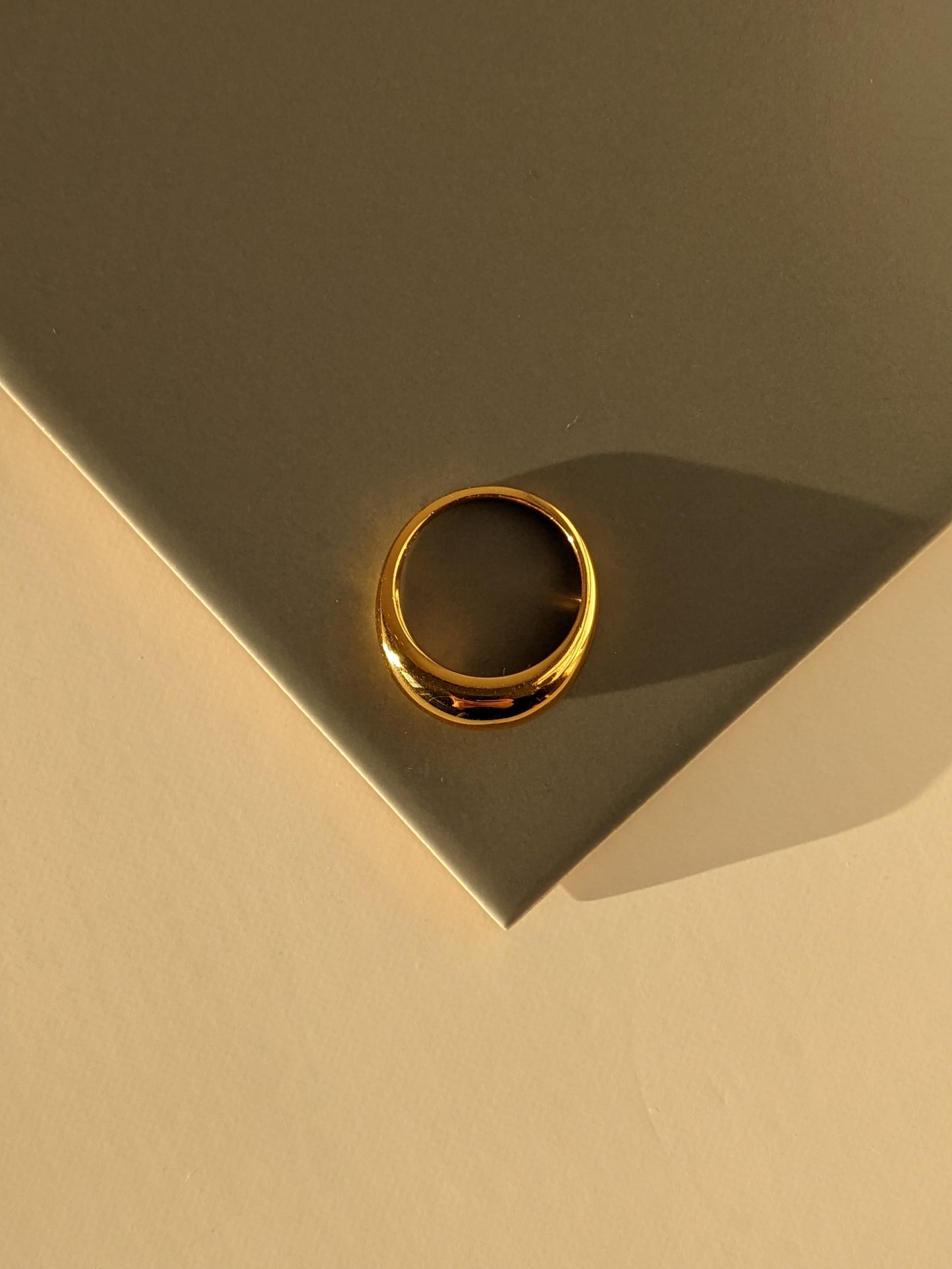 Gold Dome Ring