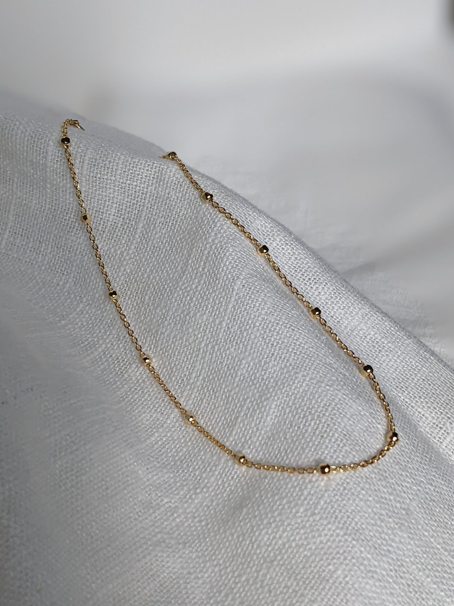 Estelle Chain in Gold Vermeil Necklace, Bracelet and Anklet