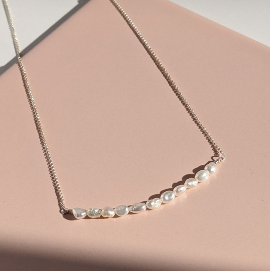 Delicate Seed Pearl Necklace