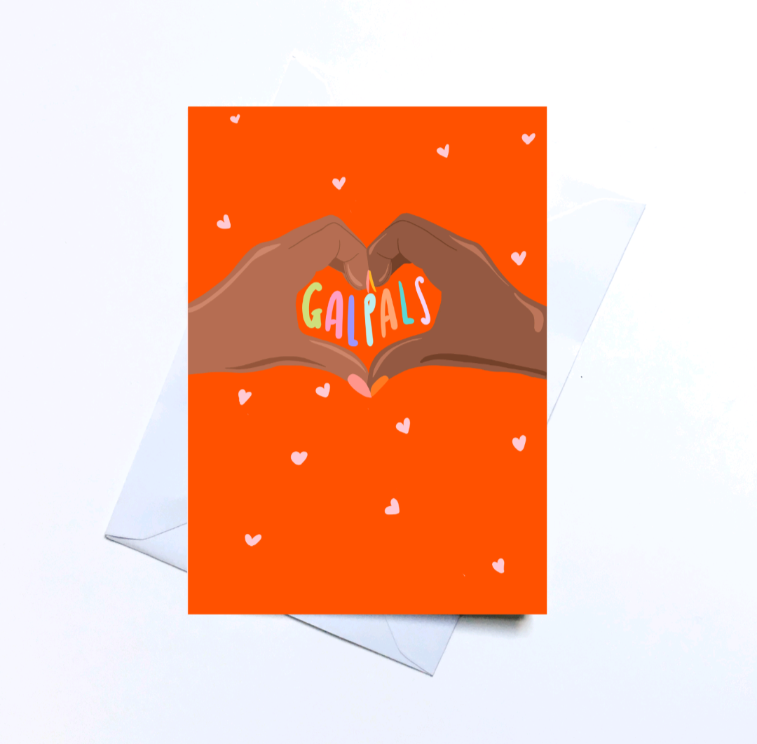 Gal Pals All the Love Greetings Card